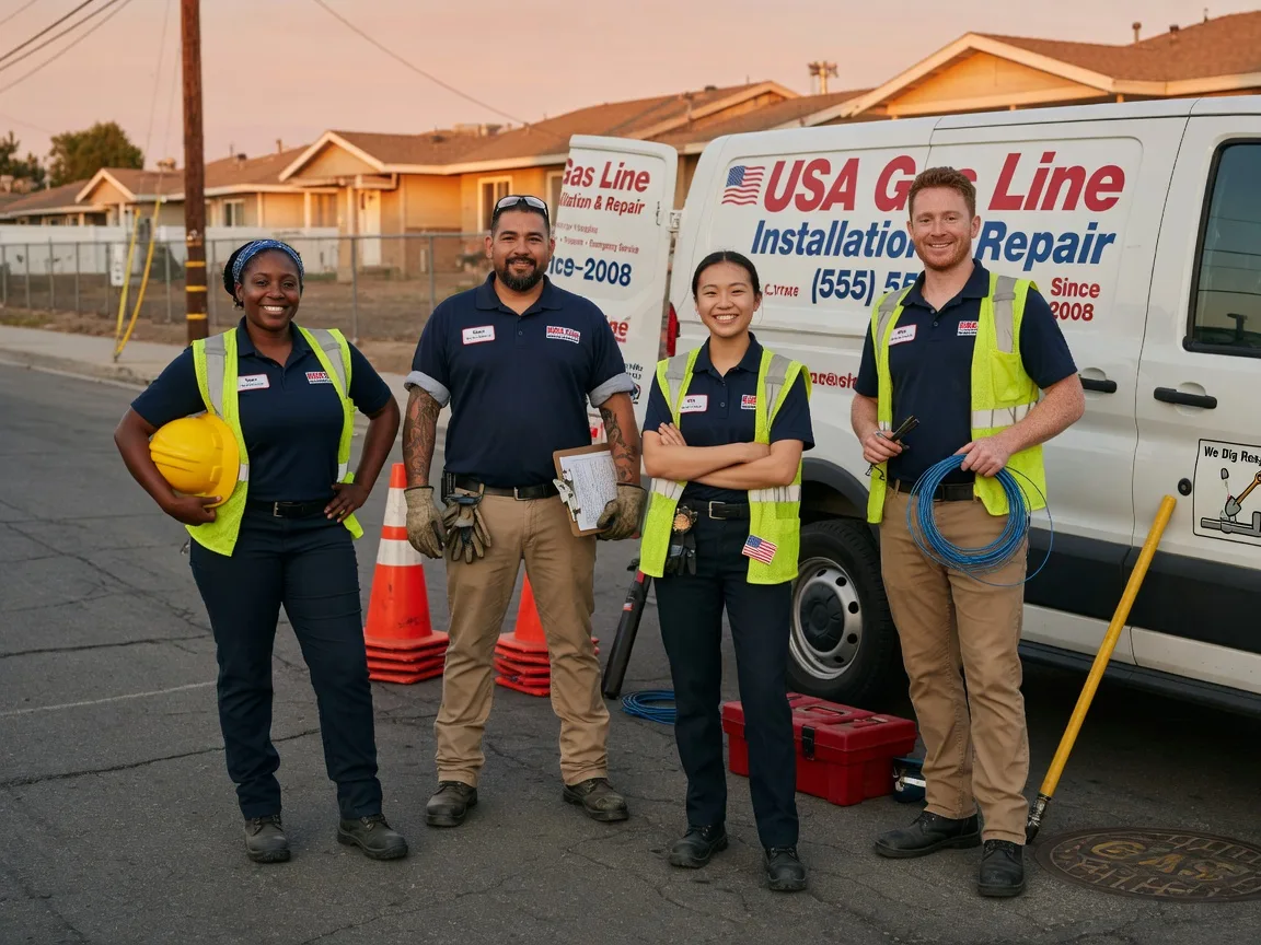 Gas Line Installation company in Crystal Springs, MS